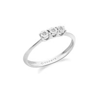 Anillo Comete Mujer Oro 375‰ in Oro blanco Diamante KANB1902